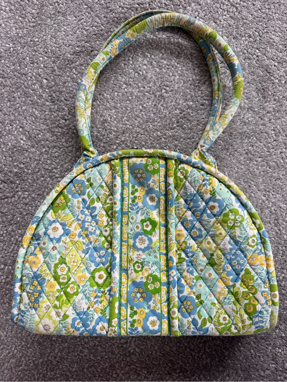 Vera Bradley Retired Eloise Kiss-Lock Shoulder Bag